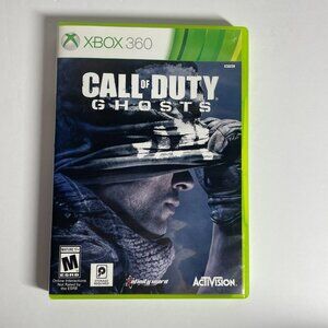 Call of Duty: Ghosts Video Game (Xbox 360, 2013) 2 Disc Set Complete Tested
